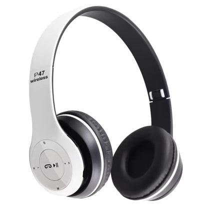 Casque pliable sans fil P47 Bt5.0 sur oreilles