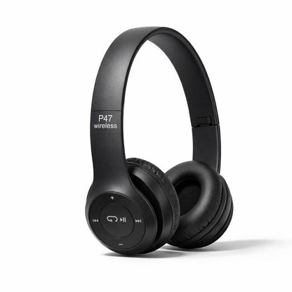 Casque pliable sans fil P47 Bt5.0 sur oreilles